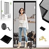 Magnetic Screen Door Mesh 38x83 Inch - BSHANO Mesh