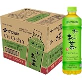 Ito En Tea Oi Ocha Green Tea, Unsweetened, 16.9 Ounce (Pack of 12)