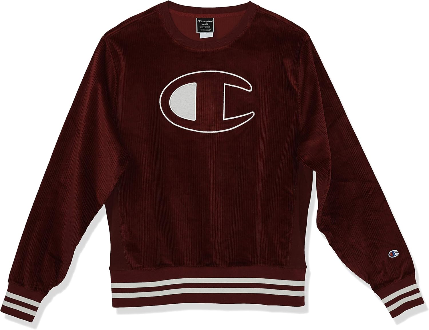 Champion LIFE Men's Corduroy Crew: Clothing