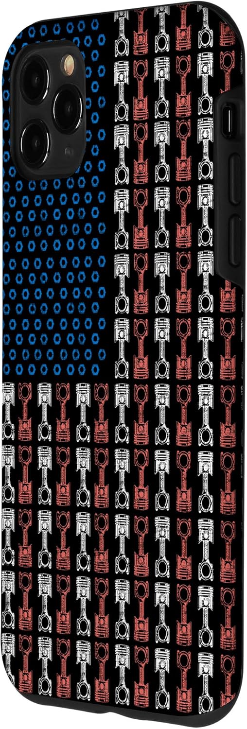 Amazon Com Iphone 11 Pro Max Mechanic Piston And Patriotic Flag Case Amazon Com Iphone 11 Pro Max Mechanic Piston And Patriotic Flag Case