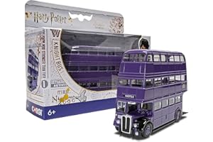 Corgi Harry Potter Triple Decker Knight Bus from The Prisoner of Azkaban 1:76 Diecast Display Model CC99726, Purple