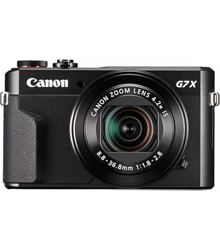 Amazon.com : Canon PowerShot G7 X Mark II (Black) International