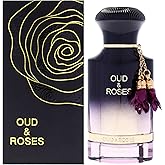 Oud and Roses by Ahmed Al Maghribi for Unisex - 2.02 oz Extrait De Parfum Spray