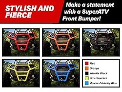 SuperATV Front Bumper for 2014+ Polaris RZR XP/XP 4