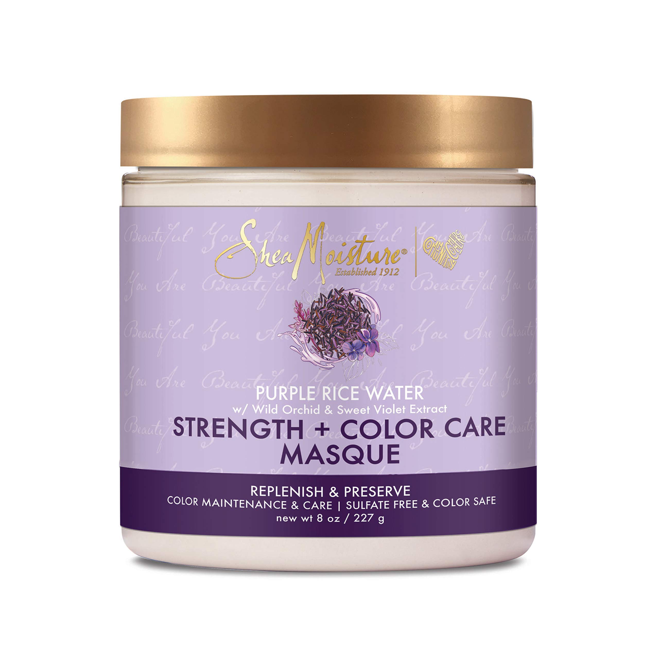 Shea moisture purple rice water mask 8oz/227g