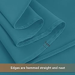 sancua Rectangle Tablecloths for 6 Foot Tables, 6