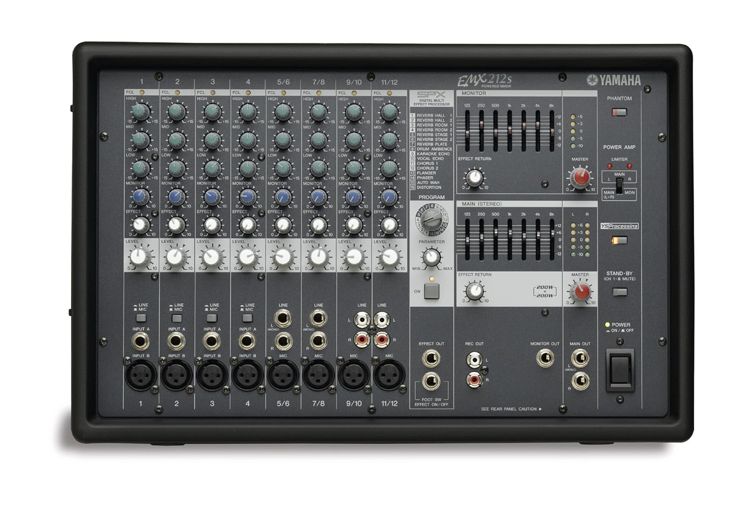 Yamaha EMX212S Analog Mixer Amazon.in Musical Instruments