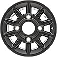 Polaris RZR Front Rim 14 in. X 6 in. Wide, Flash Black, Genuine OEM Part 1522842-655, Qty 1