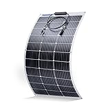 Topunive 100W 12V Flexible Solar Panel 9BB