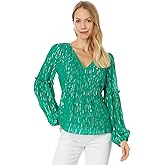 Lilly Pulitzer Womens Cleme Long Sleeve Top