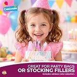 SOL 24pk Rainbow Swap Point Crayons Twistable Colour Pencils Party Bags view 7