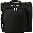 Zuca Artist Backpack - Black, Durable & Spill-Resistant Professional MakeUp Artist Bag, Dual Vinyl-Lined Pouches for Secure, Organized MakeUp Supply Storage