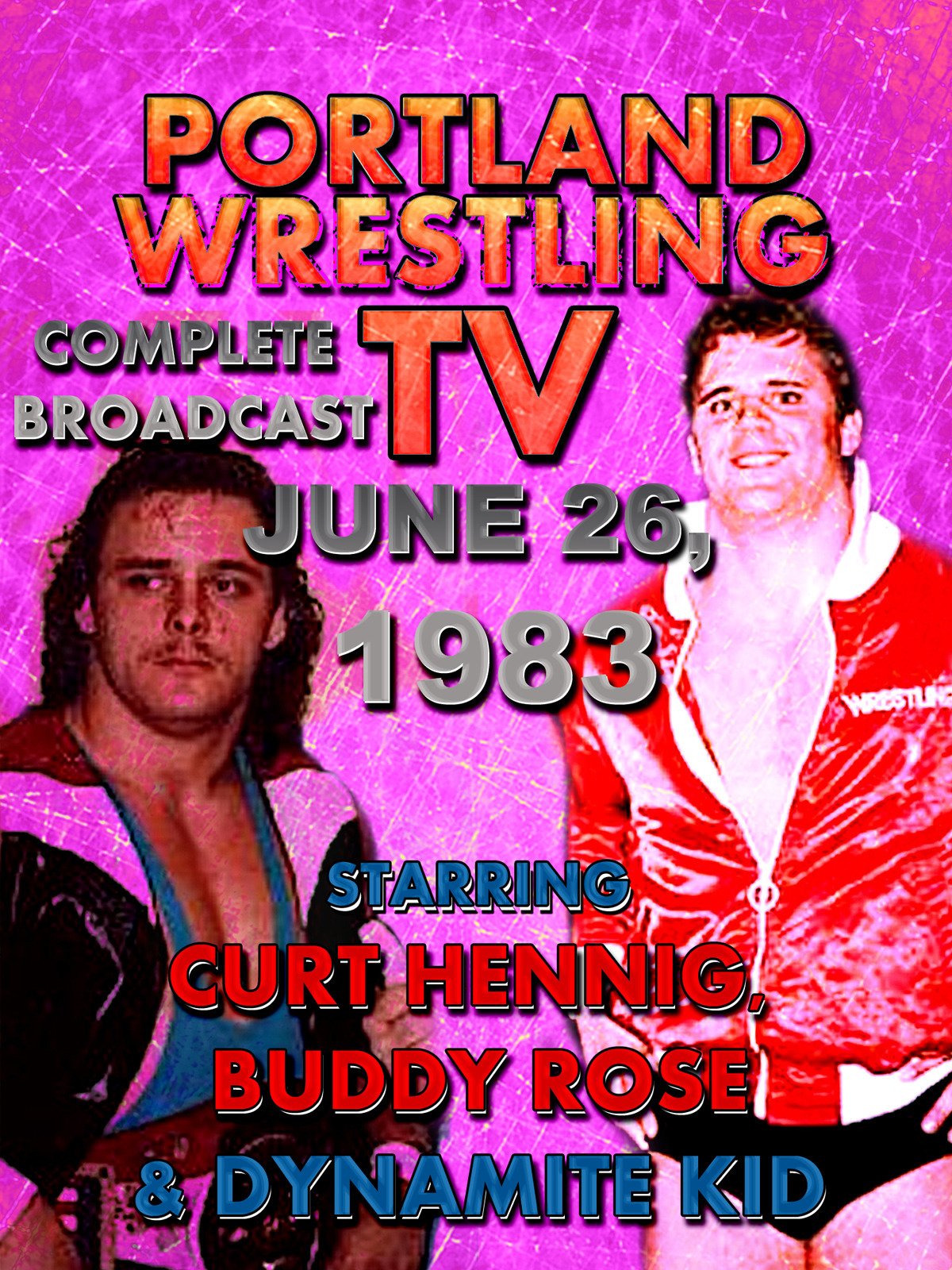 Watch Portland Wrestling Complete TV June 26, 1983 Prime Video