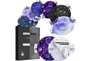 JINYU-SEGA Sensor Covers for Libre 3 Waterproof - 20pcs Adhesive Patches for Libre 3,with Easy-Peel Tab Pre-Cut Backing,CGM Sensor Tape for 10-14 Days SereneGlow