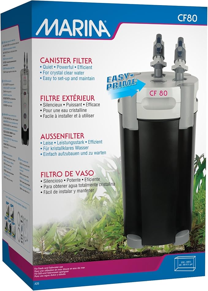 Marina CF80 Canister Filter for Aquariums by Marina Amazon.co.uk Pet
