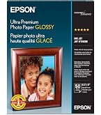 Amazon.com : Epson Premium Photo Paper Glossy 5x7 20 sheets