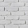 AZ Faux High-Density Polyurethane Faux Brick Wall Textured Panels for Interior and Exterior Decor | Faux Brick Paneling | Old Medford Brick | 8" L x 8" H | Sample Size | Iceberg Brick