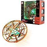 Force1 Scoot Skeet Mini Drone Electronic Shooting Game for Kids (Drone Only)- Hand Drones for Kids Compatible with Scoot Skeet LED Blaster, Electronic Target Game Indoor Flying Ball Drone Toy (Orange)