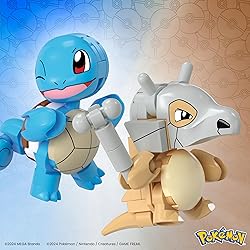 MEGA Pokémon Building Toys Set Squirtle & Cubone