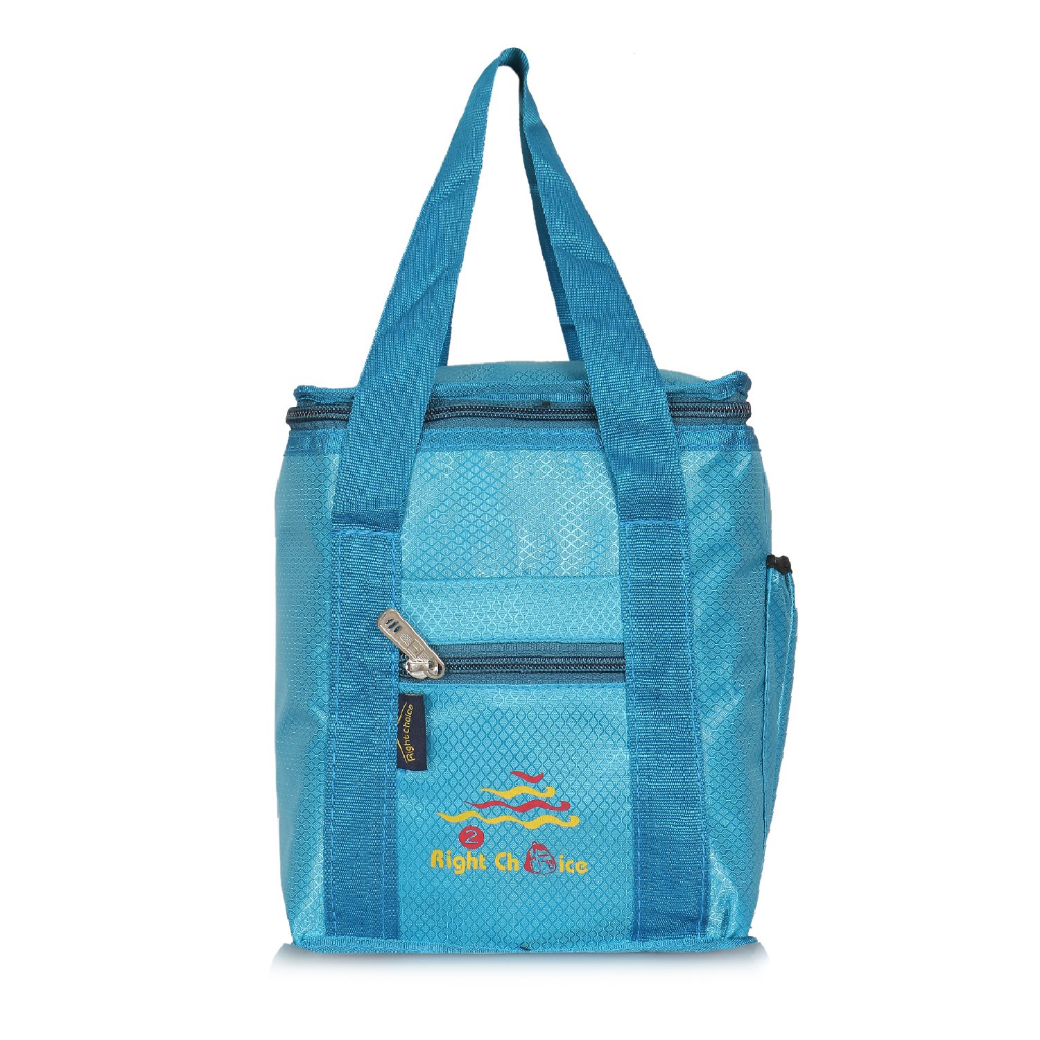 right choice silk lunch bag for men and women (blue)