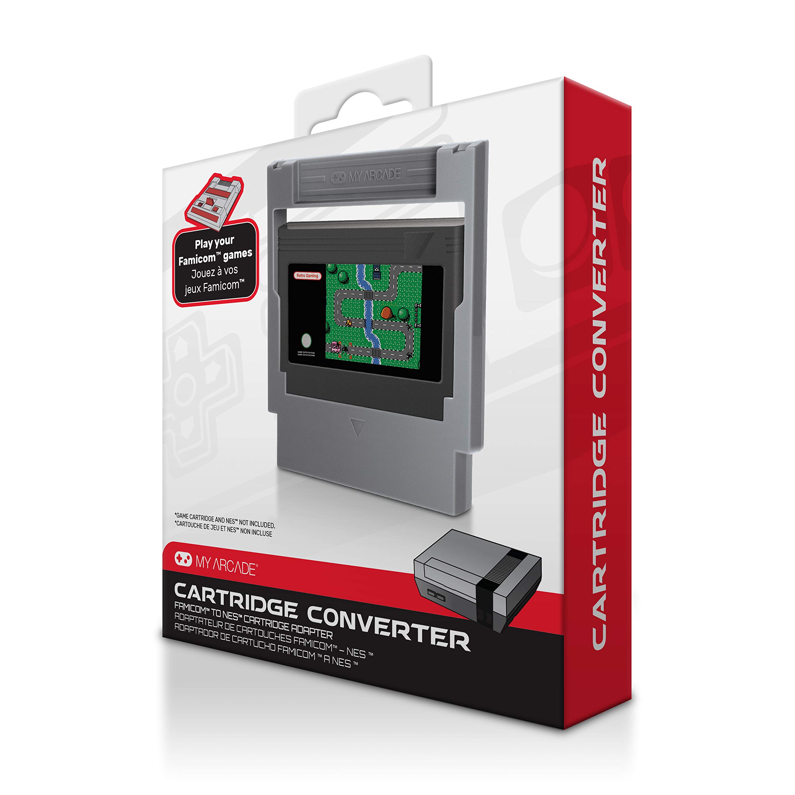 My Arcade Cartridge Converter - Famicom to NES Game Cartridge Adapter - NES