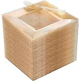 DaYammi 200Pcs Gold Dessert Plates Including 100Pcs Appetizer Plates 6",100Pcs Plastic Forks 5.7",Gold Glitter Plastic Square Plate for Party,Gold Salad Plate and Cake Forks for Party Wedding