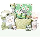 Birthday Gifts for Women, Daisy Happy Birthday Gift Basket for Women Self Care Gifts Happy Birthday Gift Baskets for Her ,Girlfriend,Wife,Mom,Grandma, Gifts Box Set with Coffee Mug For Women