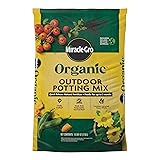 Miracle-Gro Organic Outdoor Potting Mix, for