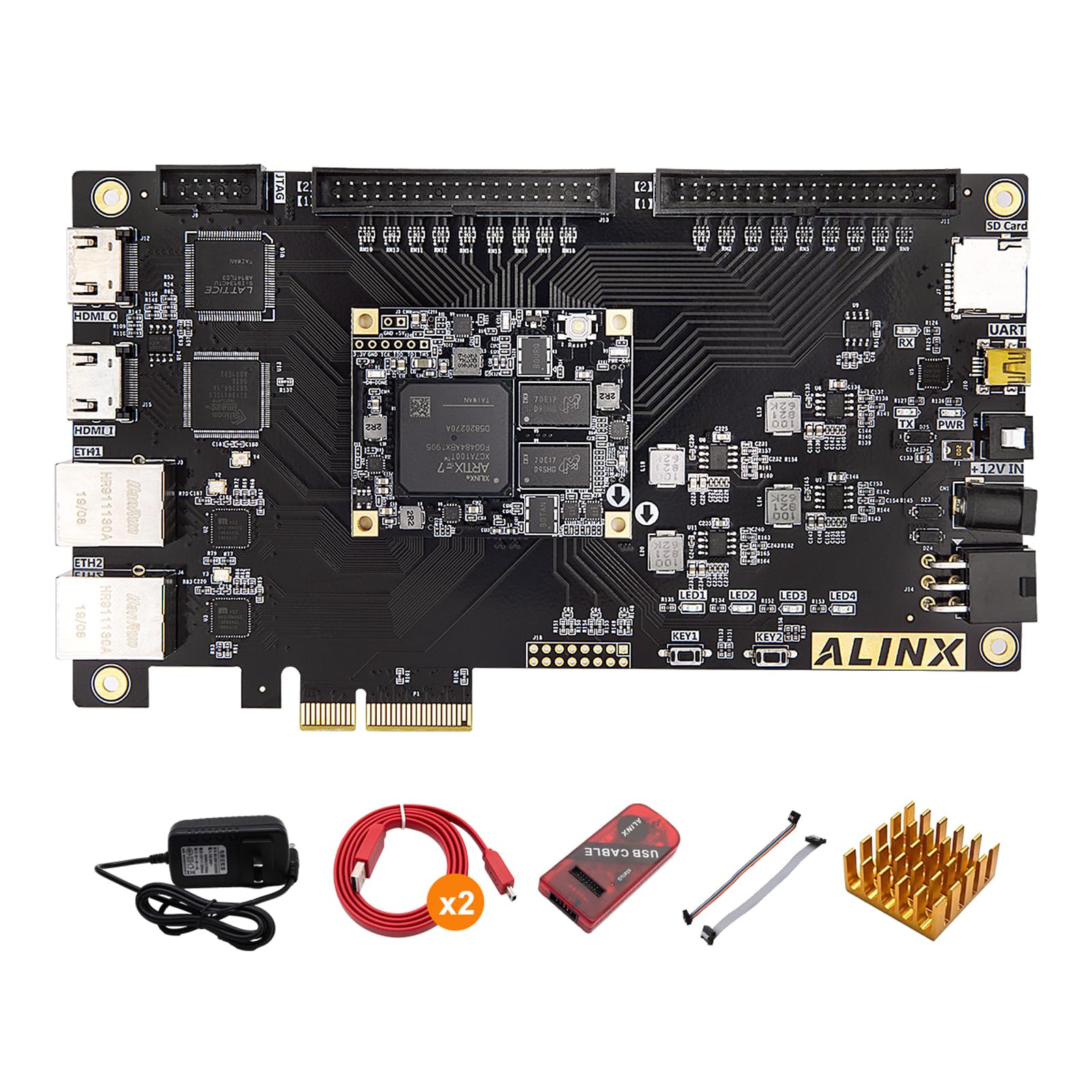 Mua ALINX AX7103 AX7203 FPGA Dev Board & Kit AMD Artix 7 XC7A100T ...