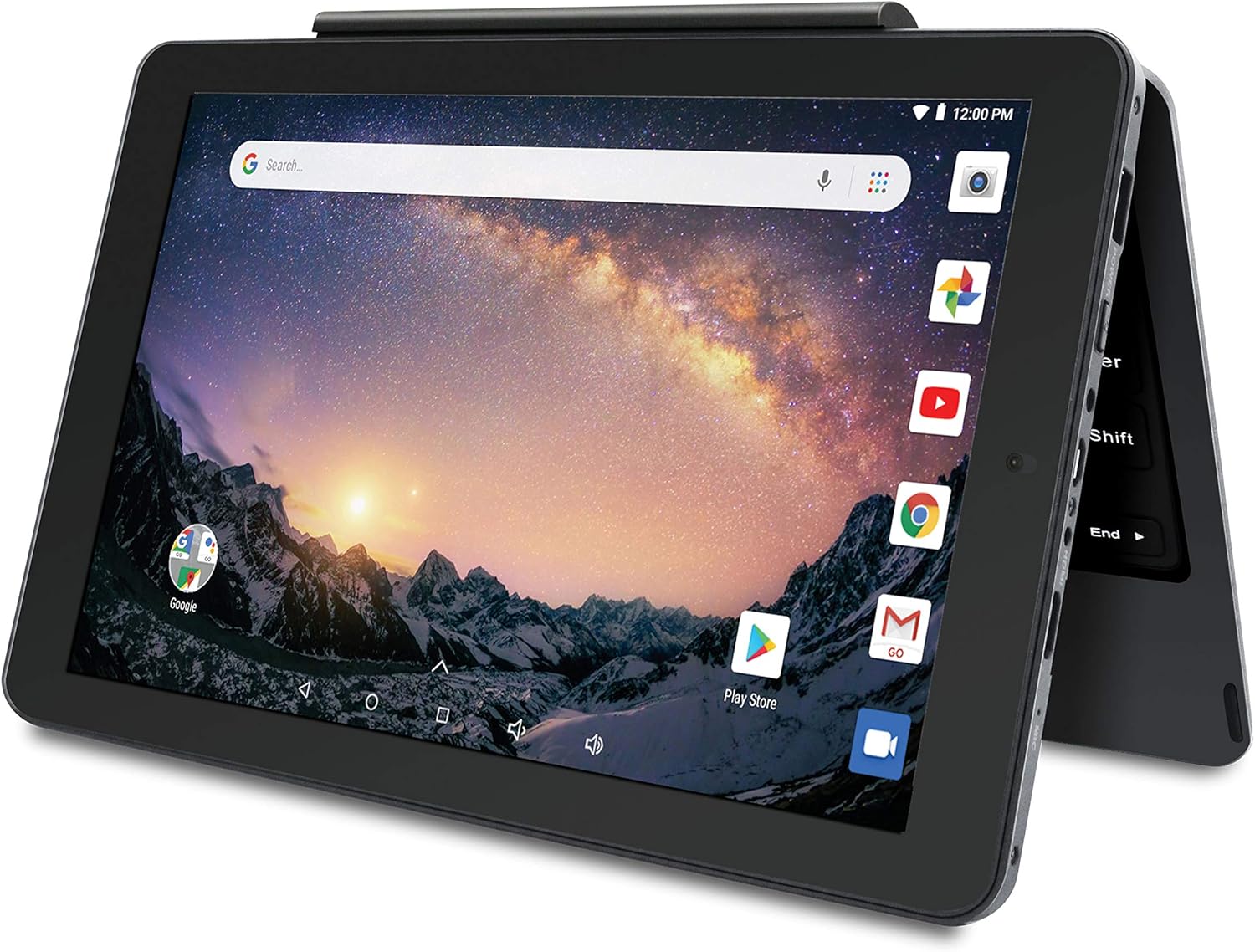 2019 RCA Galileo Pro 2-in-1 11.5" Touchscreen High Performance Tablet PC, Intel Quad-Core Processor 32GB SSD 1GB RAM WiFi Bluetooth Webcam Detachable Keyboard Android 6.0 Black: Computers & Accessories