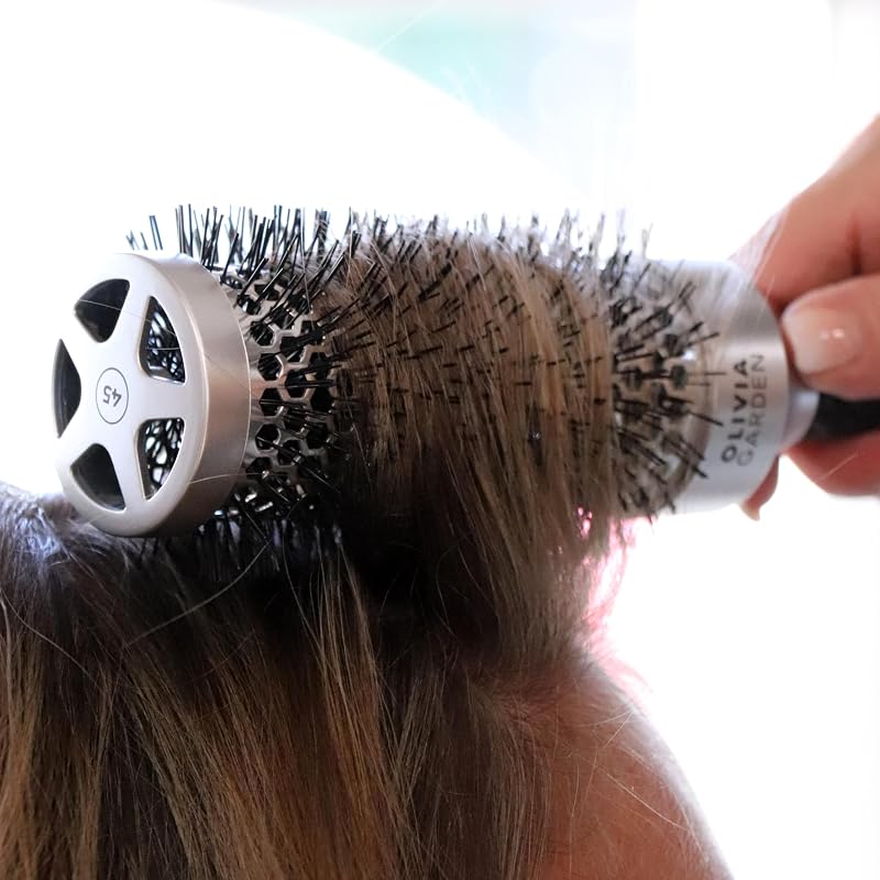 Essential Blowout Classic Cepillo Redondo, Plateado, 45 mm — foto 3 de 8