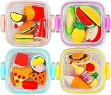 Halobios Lovely Gourmet Fruit Eraser Four Boxes 20 Pieces Cute Food Themed
