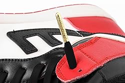 Loop King Laces - Premium Black Flat Leather Shoe