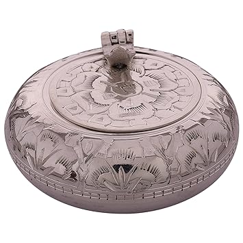 Craft Trade Handmade Wooden Silver Ash Tray