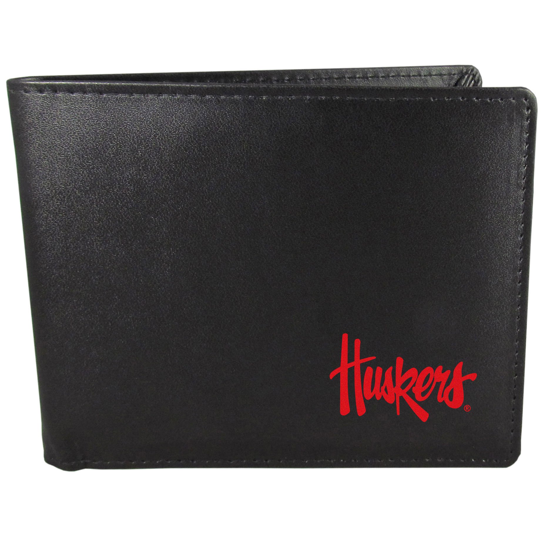 Siskiyou Sports NCAA Mens Nebraska Cornhuskers Bi-fold Wallet One Size Black