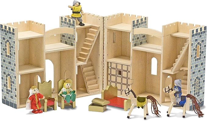 melissa & doug folding princess castle