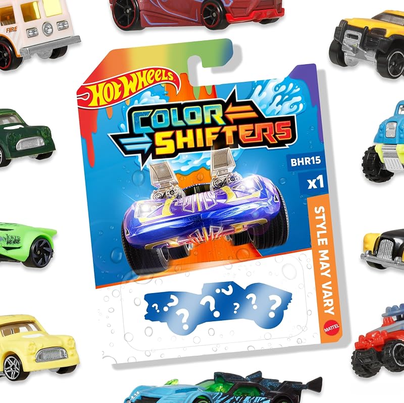Hot Wheels Color Shifters Toy Car or Truck – Color Change with Water