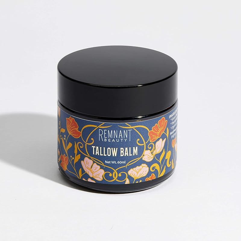 Tallow Balm Organic GrassFed, Barrier Repair Moisturiser Cream for Dry