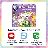 Orchard Toys Unicorn Jewels Colour Matching Game 2-4 Players 3+ view 5