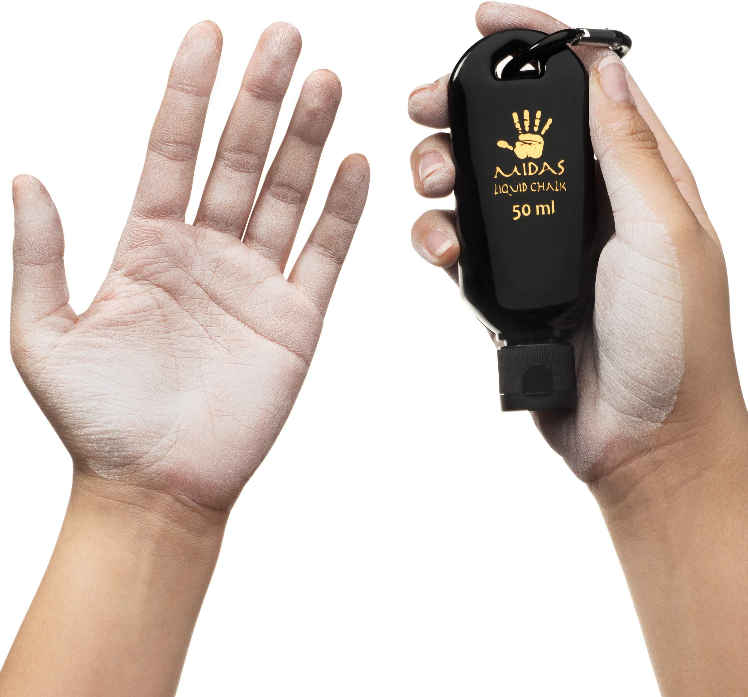 MIDAS Liquid Chalk - Grip for Rock Climbing, Cross Fit, Gymnastics, and Powerlifting