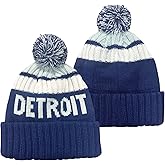 Baseball Team City Beanie, Cuffed Knit Soft Headwear for Women Men Youth, Sports Stylish Winter Hat, Gift for Fans