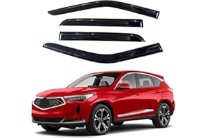 IG Window Visor for Acura RDX 2019-2024, Rain Guard Tape-On Extra Durable Sun Wind Side Vent Window Deflector Mugen Style, 20