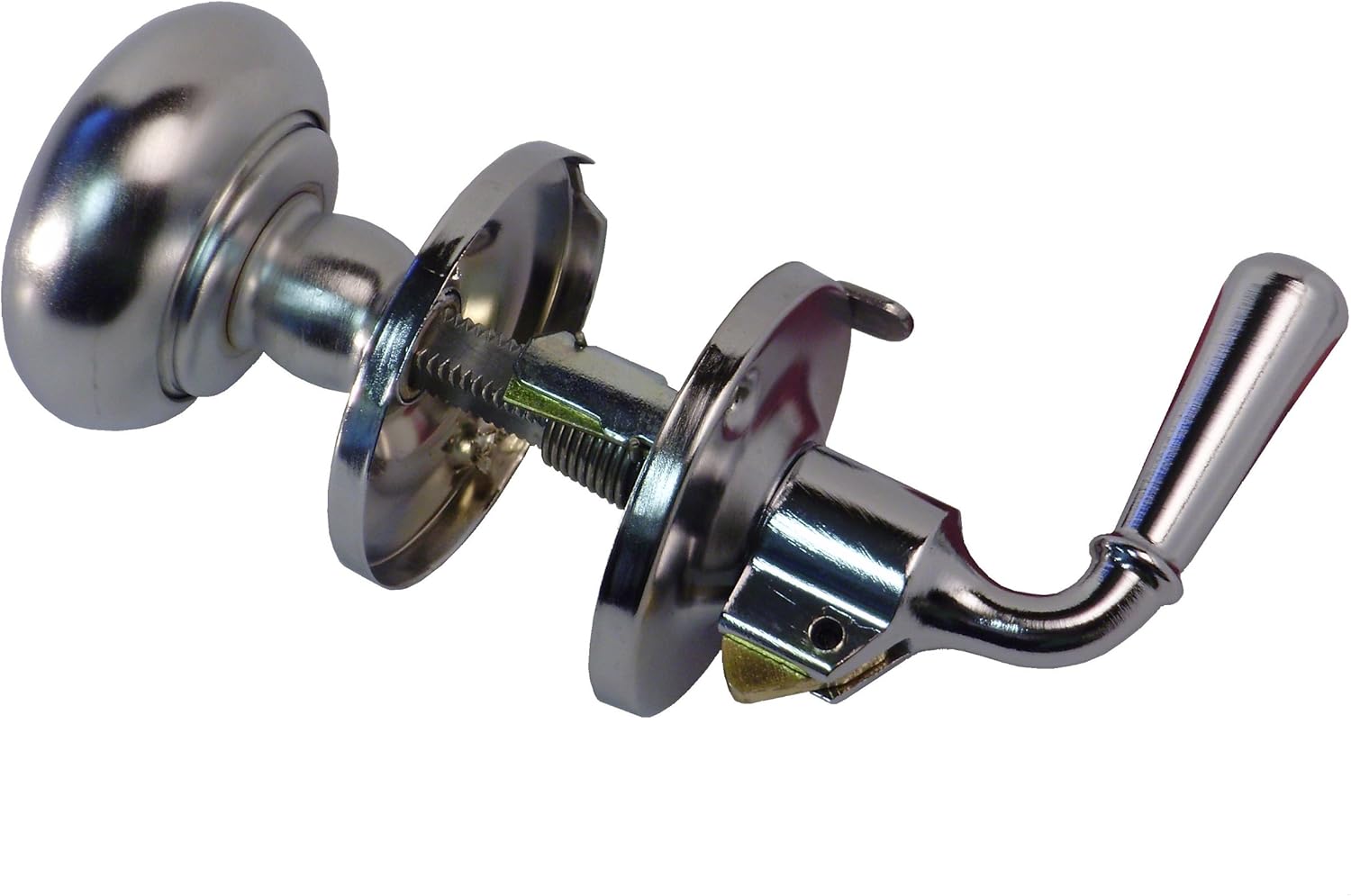 G&M Products Screen & Storm Door Lock Brushed Chrome Screen Door