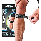 CROSSTRAP Stabilizing Patella Knee Strap | Patella Tendon Brace for Running, Cycling, Hiking, and Sports | Pain Relief and Support, Knee Stabilizer Brace For Exercise