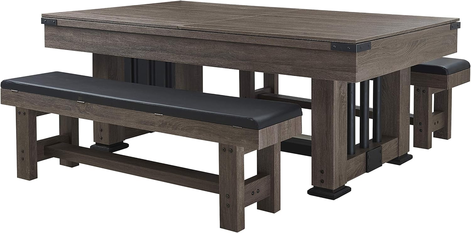 Amazon.com : ROWREW Danville 7 ft Combination Table Includes Billiards