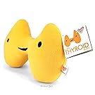 Thundering Thyroid Plush I Heart Guts Endocrine Gland Hormone
