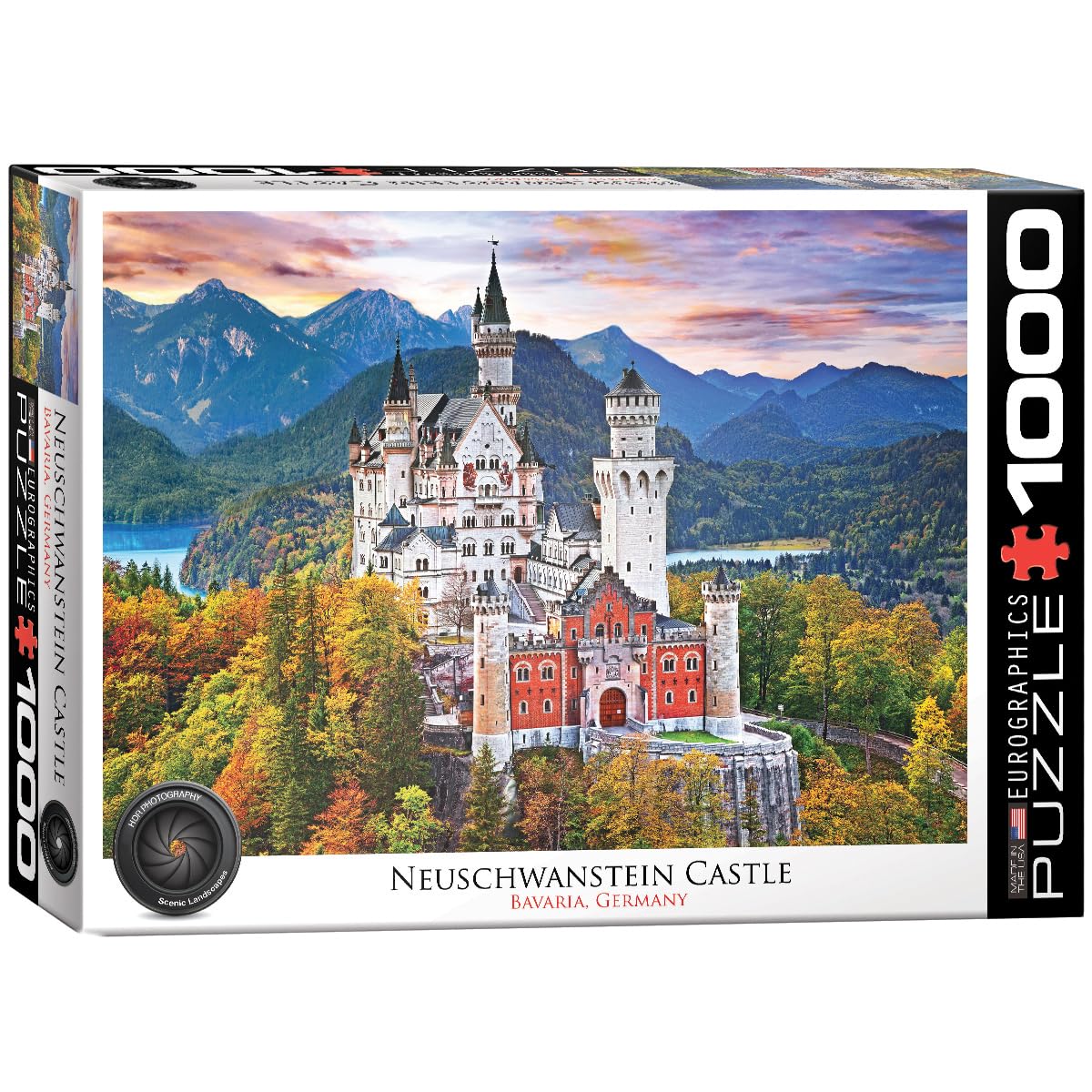 Eurographics Neuschwanstein Castle 1000-Piece Puzzle