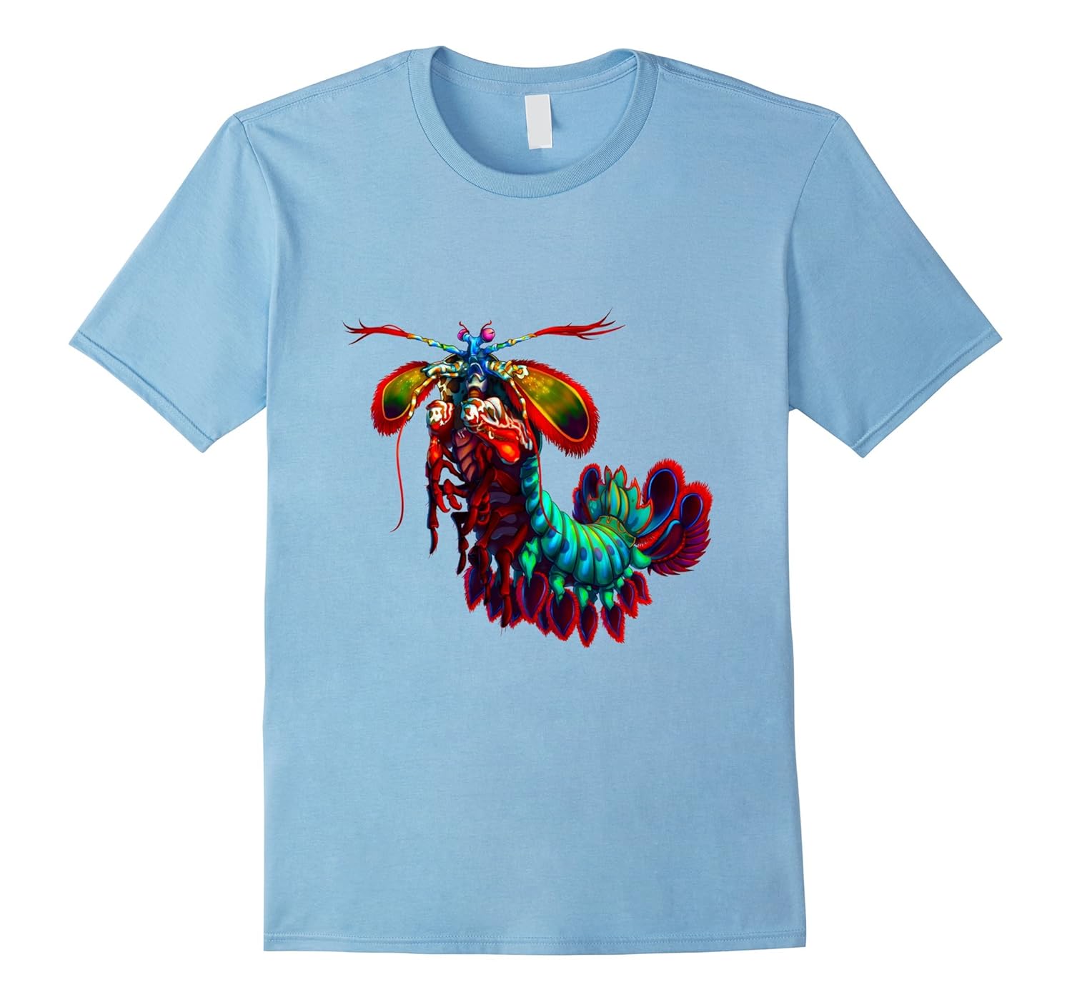 Rainbow Peacock Mantis Shrimp T-Shirt-ANZ