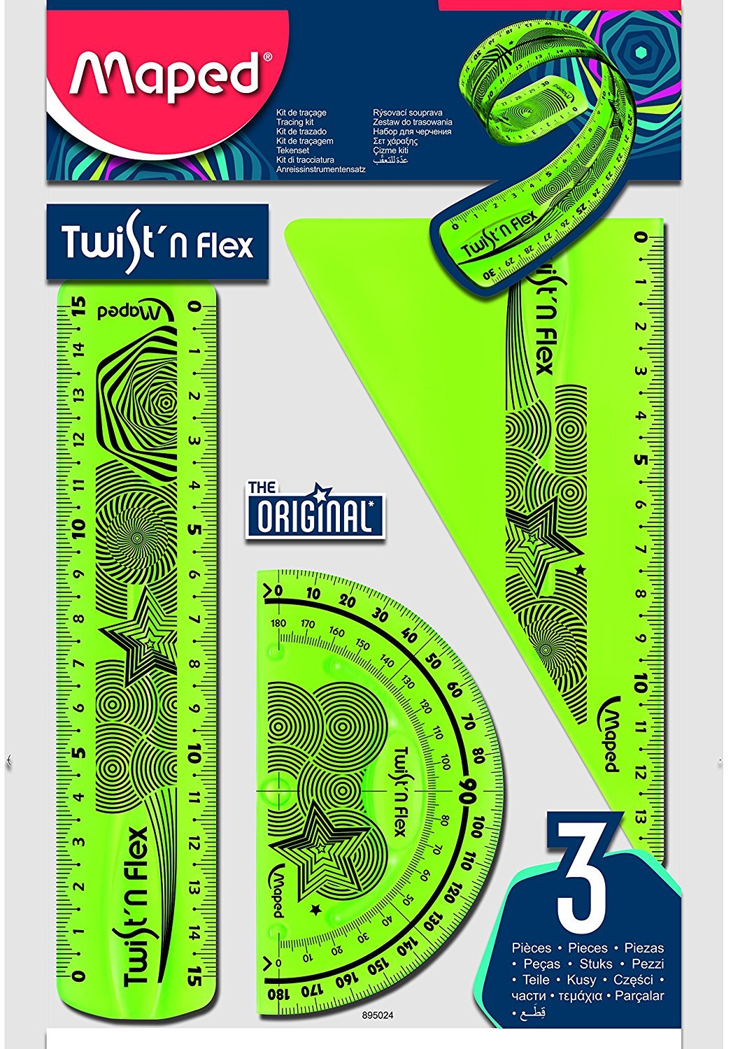 Maped Twist and Flex Three Piece Geometry Set