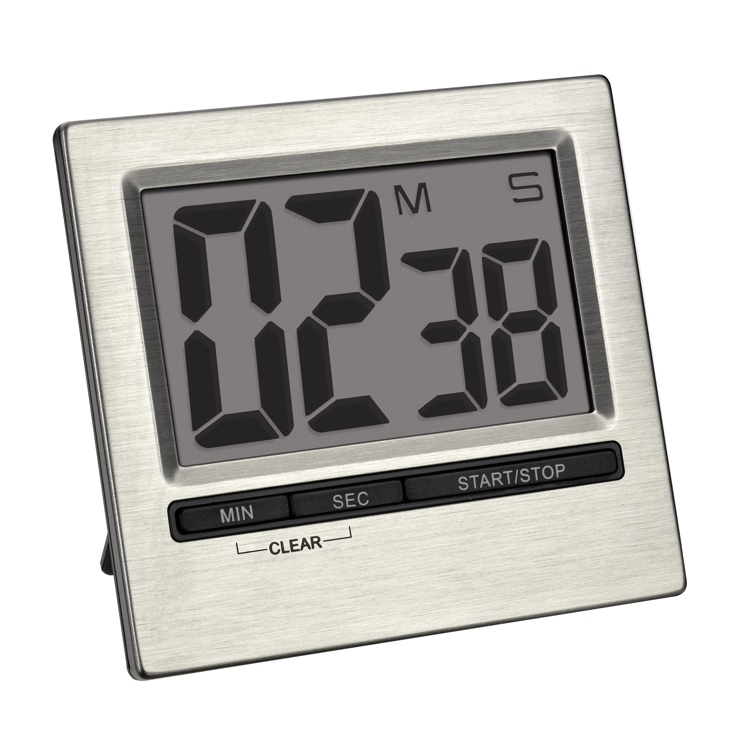 TFA Digital Countdown Timer, Silver